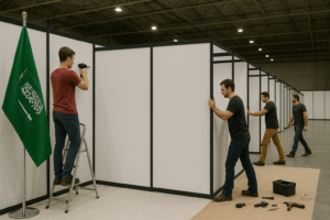 خطوات تنفيذ معرض احترافي في الرياض مع براعة المستقبل