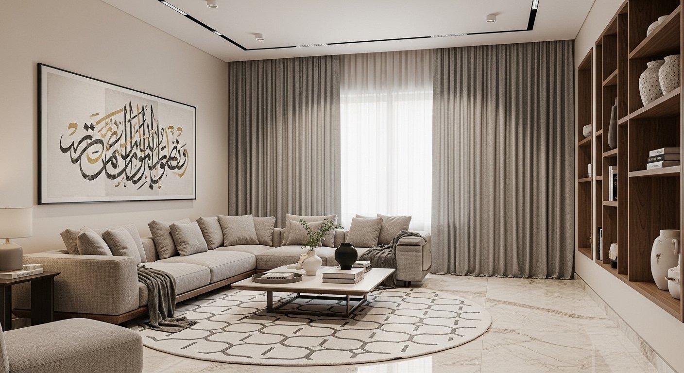 مقاس الستائر