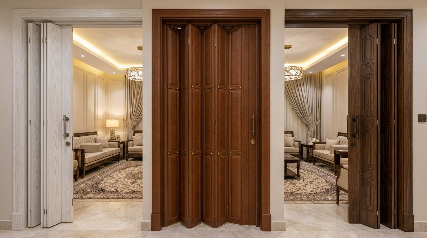 أبواب أكورديون في السعودية